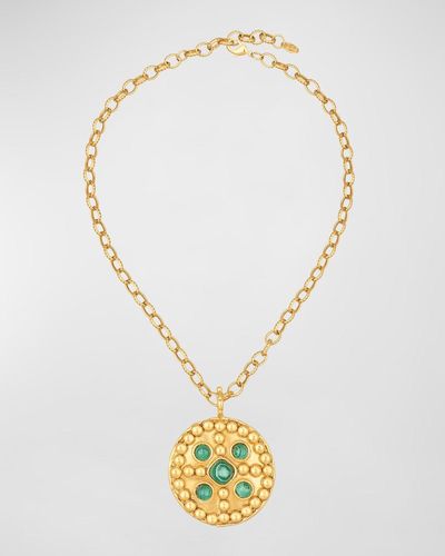 Sylvia Toledano Medicis Pendant Necklace - Metallic