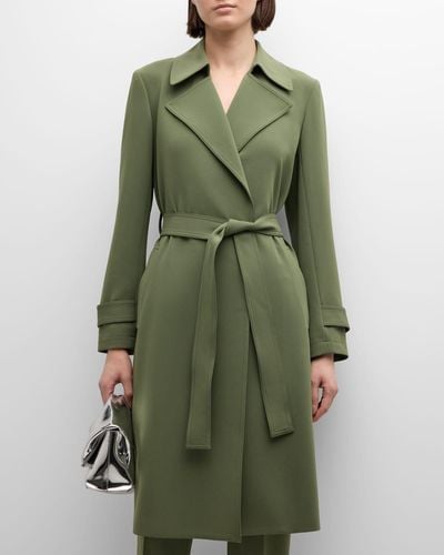 Theory Oaklane Trench - Green
