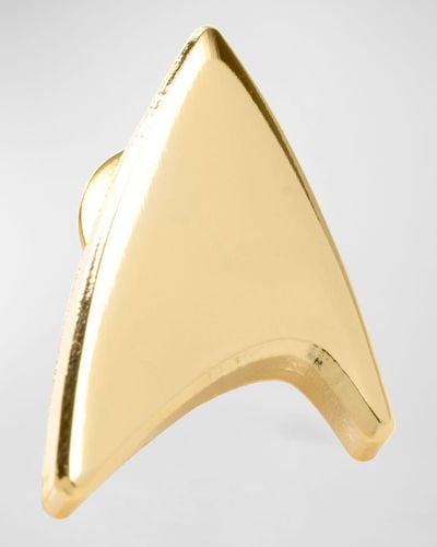 Cufflinks Inc. Star Trek Delta Shield Lapel Pin - Yellow