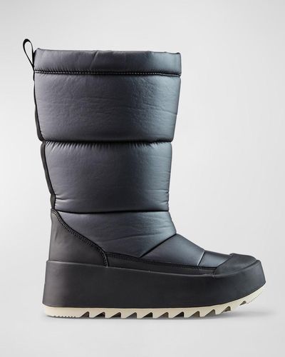 Cougar Shoes Magneto Quilted Nylon Snow Boots - Black