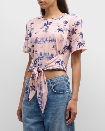 Le Superbe All Tied Up Tee - Pink