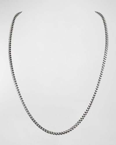 Konstantino Sterling Silver Chain Necklace, 22" - Metallic