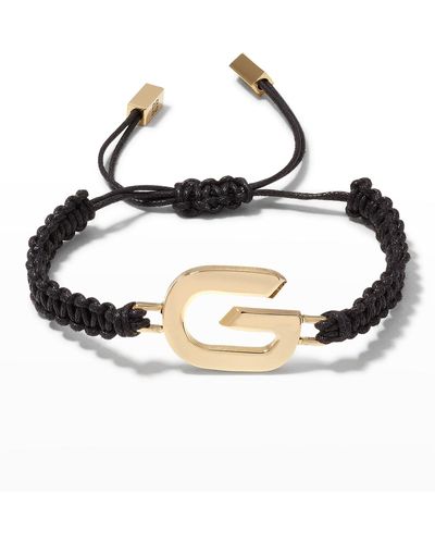 Givenchy G-Link Cord Bracelet - Metallic