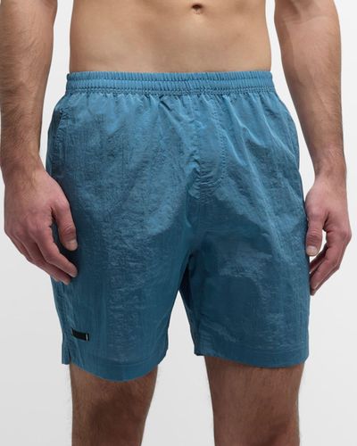 True Tribe Classic Nylon Shorts - Blue