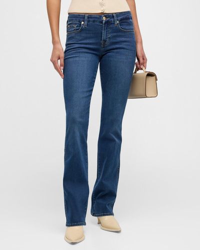 7 For All Mankind Kimmie Slim Bootcut Jeans - Blue