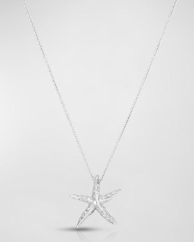 Roberto Coin Starfish Tiny Treasure Necklace - White