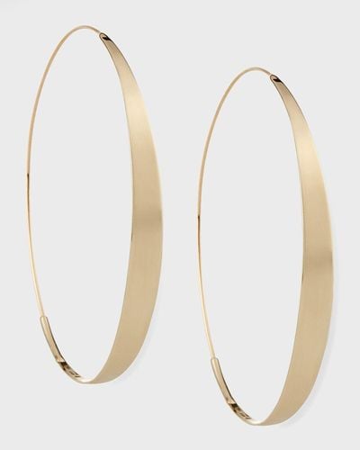 Lana Jewelry Bond Xl Glam Magic Hoop Earrings - White