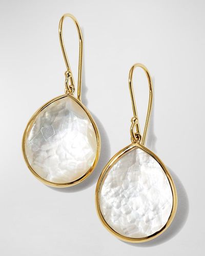 Ippolita Small Teardrop Earrings In 18k Gold - Metallic