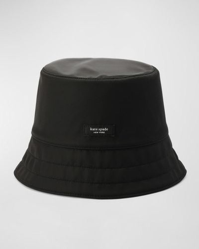 Kate Spade Sam Icon Nylon Bucket Hat - Black