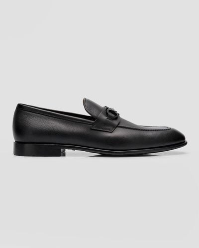 SALVATORE FERRAGAMO Black Leather Men's Sneakers item #40377 – ALL YOUR  BLISS