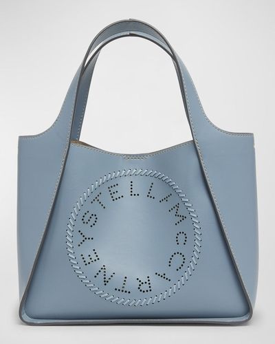 Stella McCartney Logo Alter Recycled Crossbody Bag - Blue