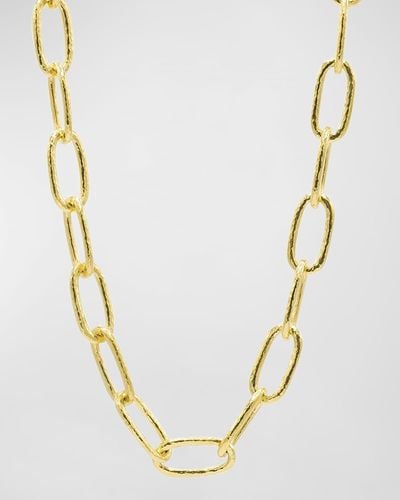 Gurhan 24k Yellow Gold Link Necklace - Metallic