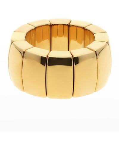 ’ROBERTO DEMEGLIO Aura 18k Rose Gold Overlay Stretch Ring - Metallic