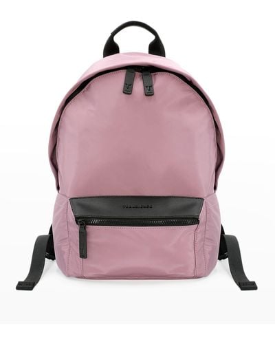 TRANSIENCE Flight Zip Two-tone Nylon Backpack - Pink
