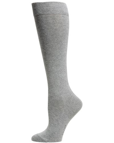FALKE Family Knee-High Socks - Gray