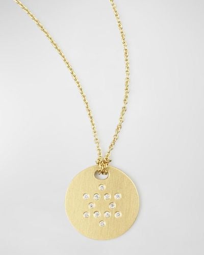 Roberto Coin Star Of David Medallion Necklace - Metallic
