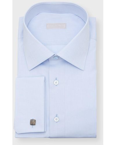 Stefano Ricci French Cuff Dress Shirt - Blue