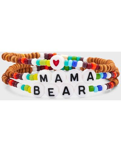 Roxanne Assoulin Mama Bear Beaded Bracelet Bunch - Blue
