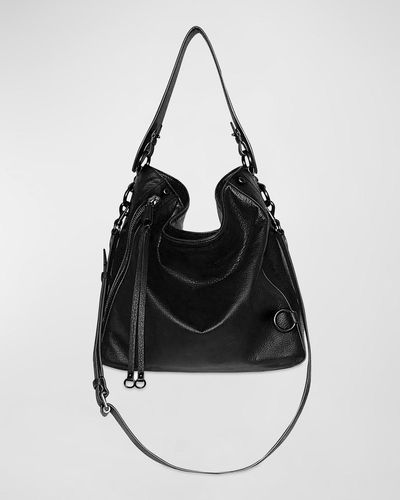 Rebecca Minkoff Mab Leather Hobo Bag - Black