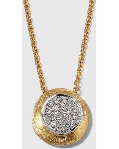 Marco Bicego Delicati Jaipur 18k Diamond Pendant Necklace - White