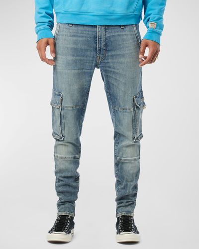 Hudson Jeans Skinny Cargo Jeans - Blue