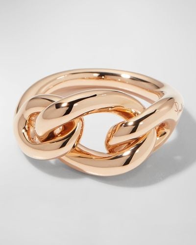 Pomellato Catene Ring 18k Rose Gold, Eu 54 / Us 6.75 - Metallic
