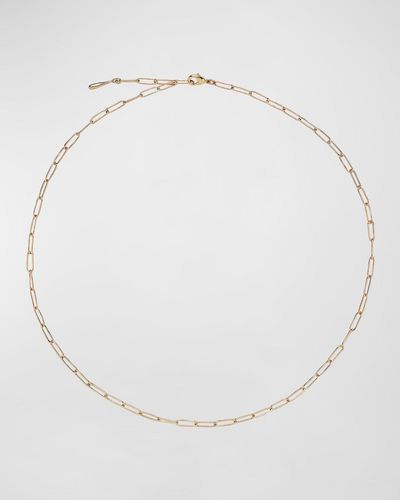 Soko Mini Ellipse Link Necklace - Natural