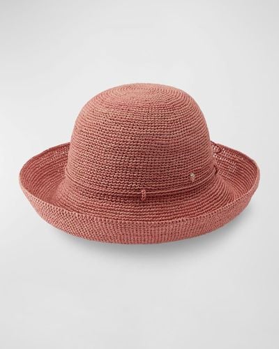 Helen Kaminski Provence Raffia Hat - Red
