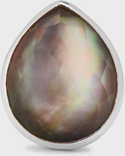 Ippolita 925 Rock Candy Teardrop Ring - Gray