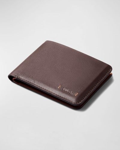 Bellroy Hide & Seek Premium Leather Billfold Wallet - Brown