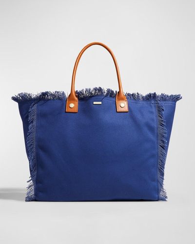 Melissa Odabash Cap Ferrat Tote Bag - Blue