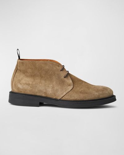 Bruno Magli Taddeo Suede Chukka Boots - Brown
