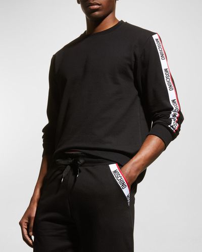 Moschino black tape on sale sweatshirt