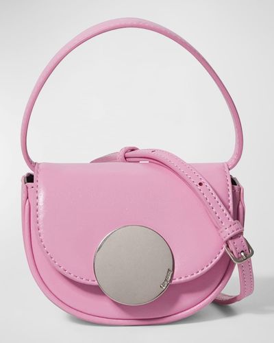 orYANY Lottie Petite Leather Crossbody Bag - Pink