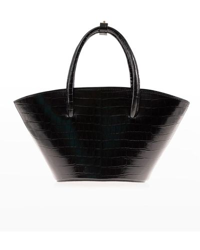 Joanna Maxham Lady'S Gambit Bell Leather Top-Handle Bag - Black