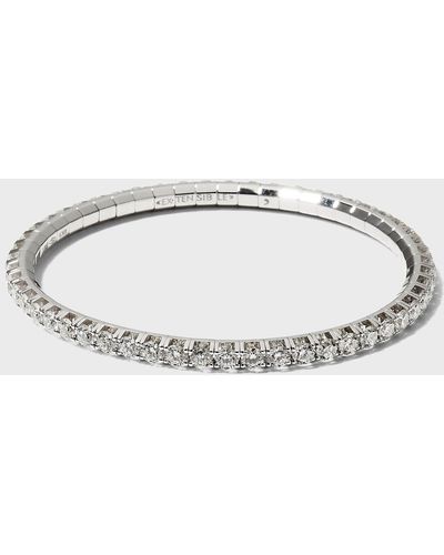 EXTENSIBLE Stretch Diamond Tennis Bracelet, 7.3Tcw - Metallic