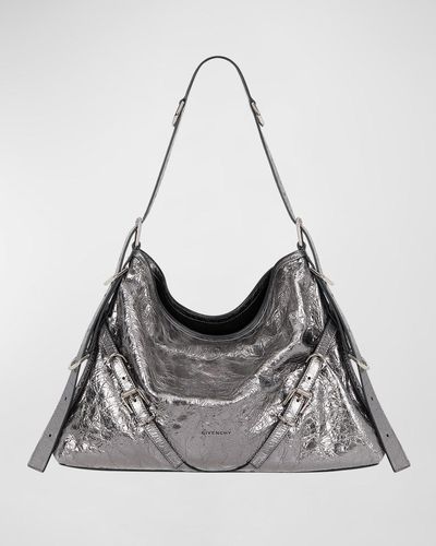Givenchy Voyou Medium Shoulder Bag - Gray