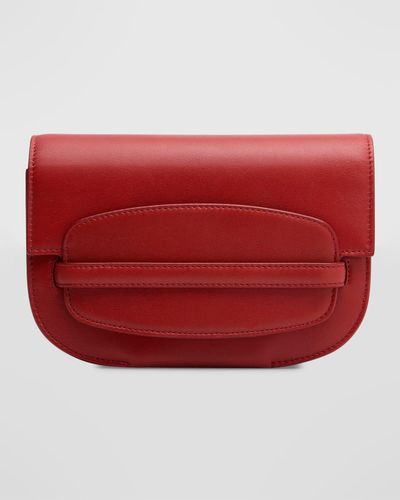 Savette Sport Convertible Leather Clutch Bag