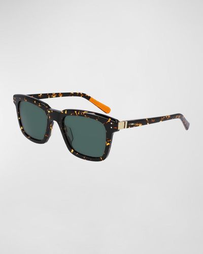 Shinola Rectangle Acetate Sunglasses - Multicolor