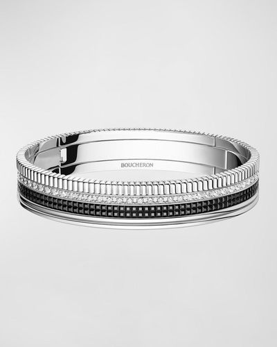 Boucheron Quatre Black Edition Bracelet - Metallic
