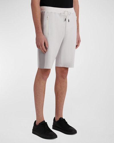 Bugatchi Double-Sided Comfort Jogging Shorts - Black