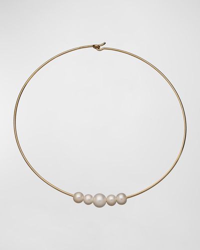 Jennifer Zeuner Noelle Pearl Choker - Natural