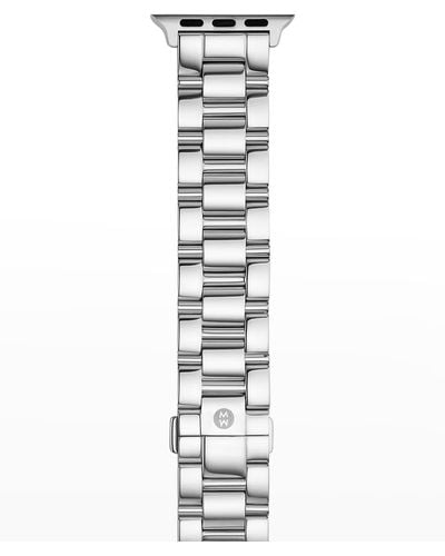 Michele Apple Watch 3-Link Bracelet Strap - White