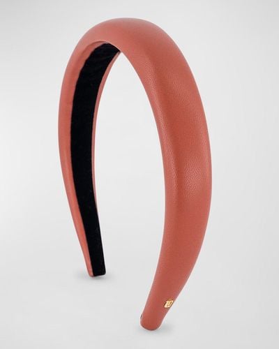 Alexandre De Paris Padded Leather Headband - Multicolor