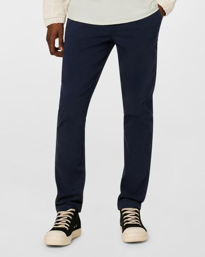 Hudson Jeans Classic Slim-Straight Chino Pants - Blue