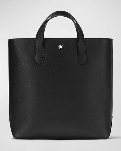 Montblanc Sartorial Leather Tote Bag - Black