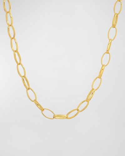 Jennifer Meyer Edith 18K Medium Link Necklace - Metallic