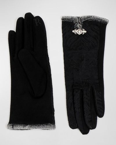 Pia Rossini Zelia Gloves - Black