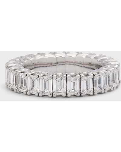 Picchiotti 18k White Gold Diamond Xpandable Ring - Metallic