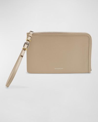 Givenchy Voyou Zip Pouch - Natural